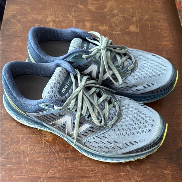 New Balance Blue and Gray Athletic Sneakers - Picture 3 of 7